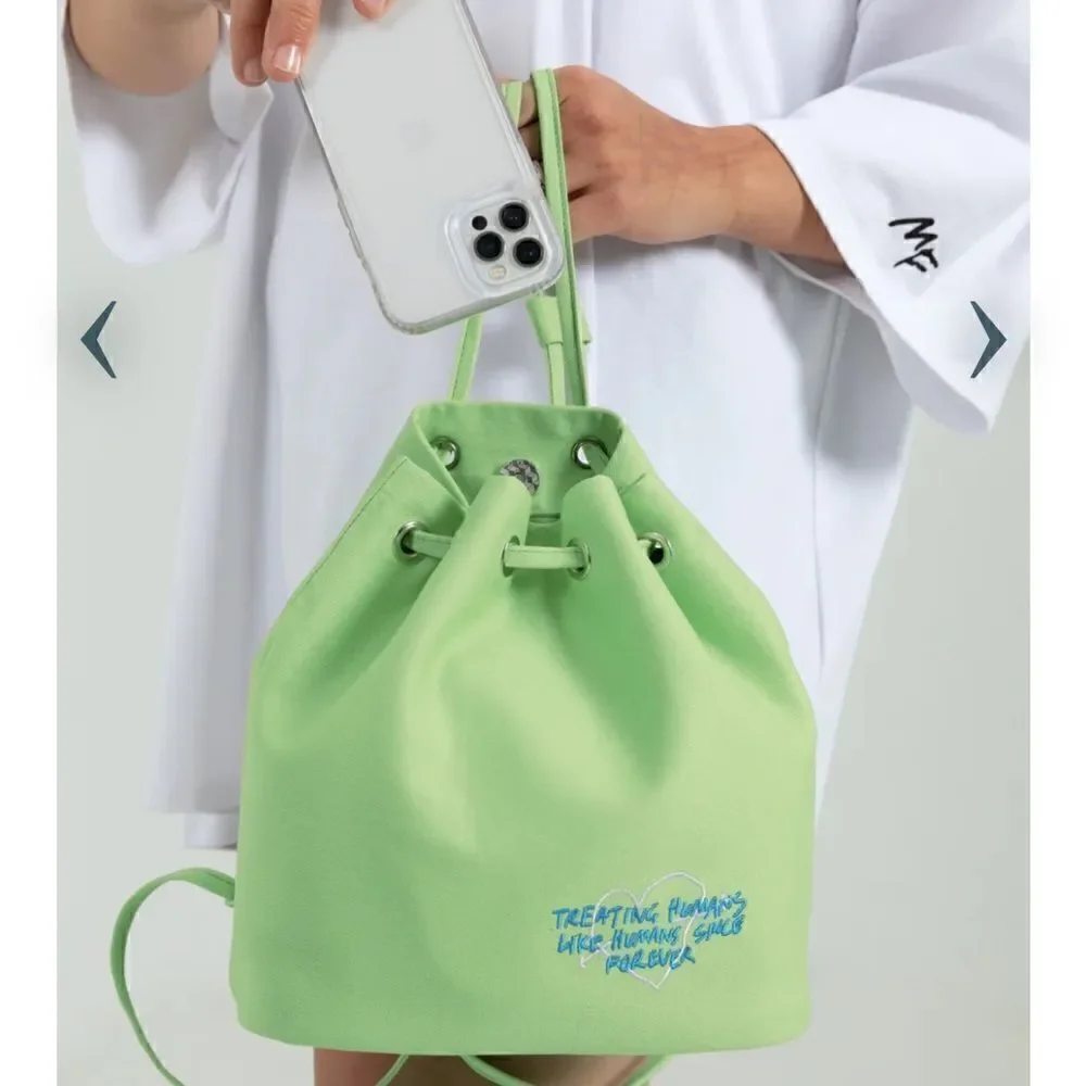 NWT Mayfair x Revolve Festival Backpack green